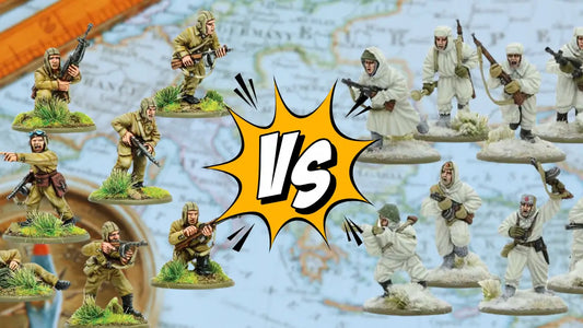 Bolt Action: Soviet Snowsuits vs. Airborne Squad