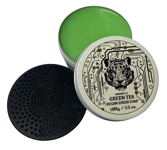 Green Tea Vegan Brush Soap (100g) – Chronicle