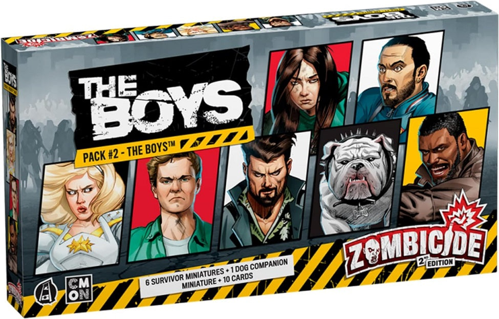 Zombicide 2nd Edition: The Boys - Pack #2 - The Boys - Game Nerdz