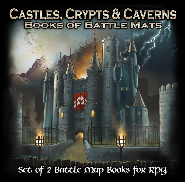 Loke Battle Mats: Castles, Crypts, and Caverns Battle Mats LBM 032