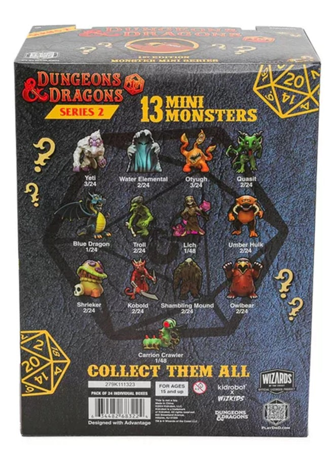 little & big monsters KidRobot D&D 1st Edition 3' Vinyl Mini