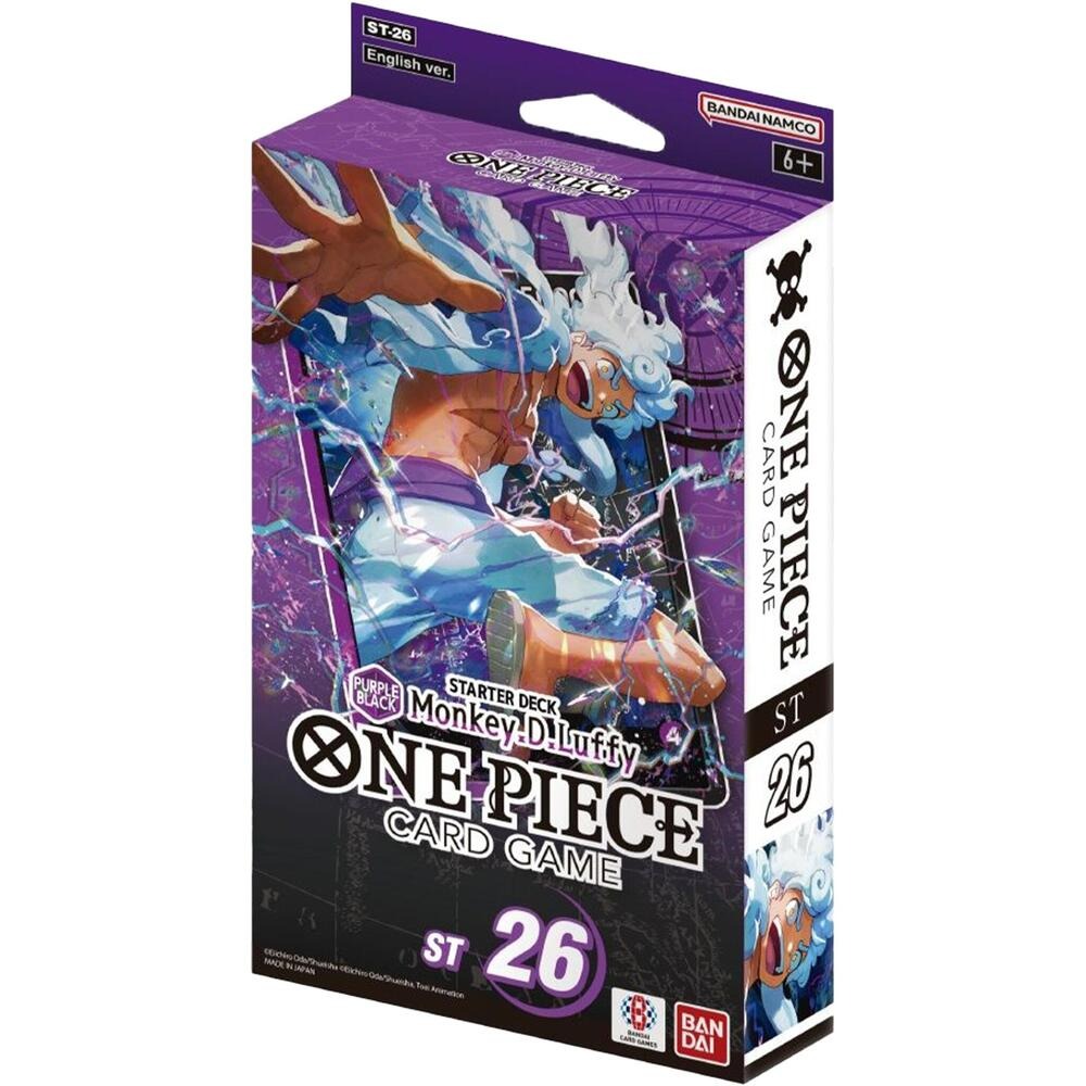 One Piece TCG: Purple/Black Monkey D. Luffy Deck ST-26 BAN 2794702 Little Big Wars One Piece TCG: Purple/Black Monkey D. Luffy Deck ST-26 BAN 2794702 Little Big Wars