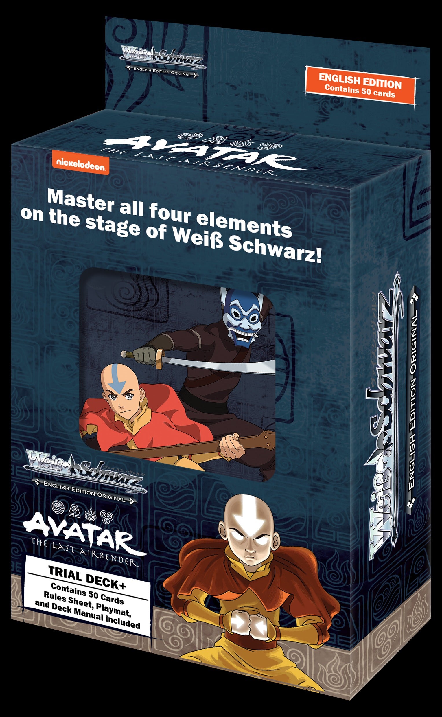 Avatar The Last Airbender Master of Elements TCG Card Game Starter Deck