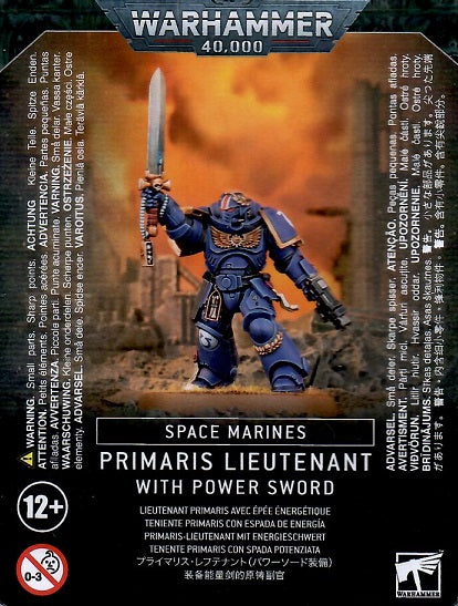 Games Workshop Warhammer 40K Space Marine Primaris Lieutenant w/ Power Sword