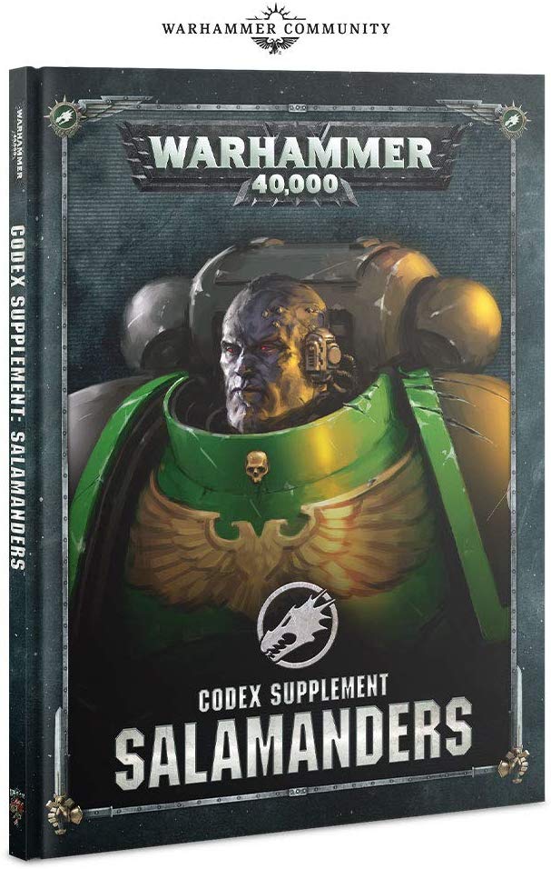 Games Workshop Warhammer 40K Salamanders Codex Supplement 55-07