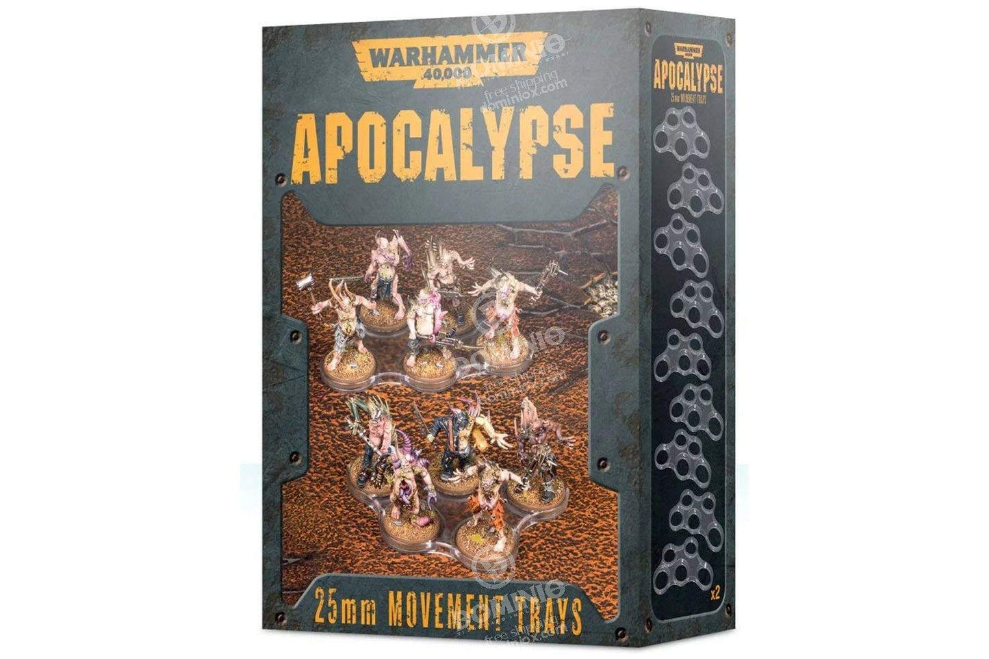 Games Workshop Warhammer 40k Apocalypse 25mm Movement Trays 65-20