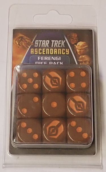 Gale Force 9 Star Trek Ascendancy Ferengi Dice Upgrade Pack 9 D6s ST010