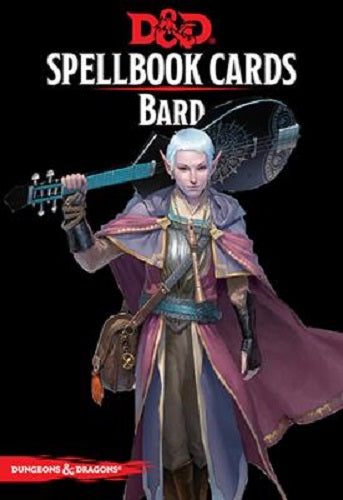 Gale Force Nine D&D Bard Spellbook Cards Version 3 GF9 C56720000