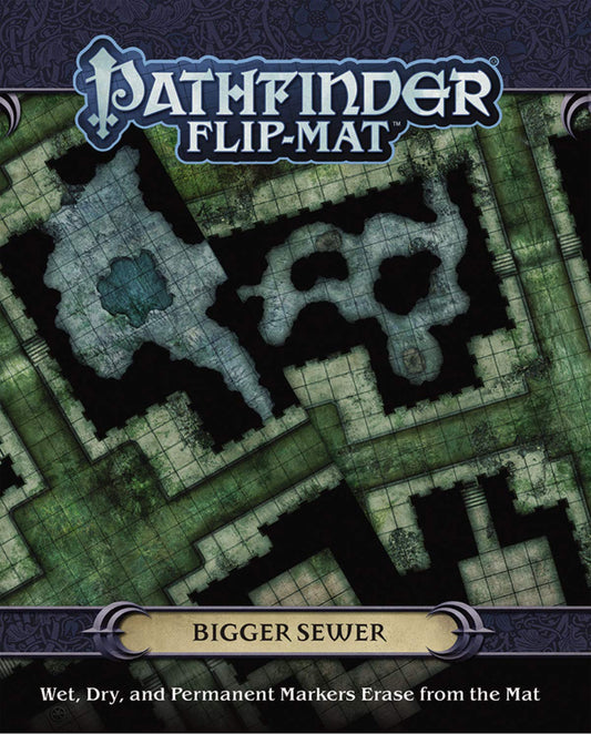 Paizo Pathfinder Flip-Mat Bigger Sewer PZO30095