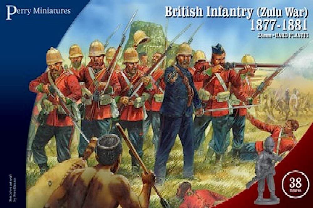 Perry Miniatures 28mm British Infantry (Zulu War) Hard Plastic 1877-18