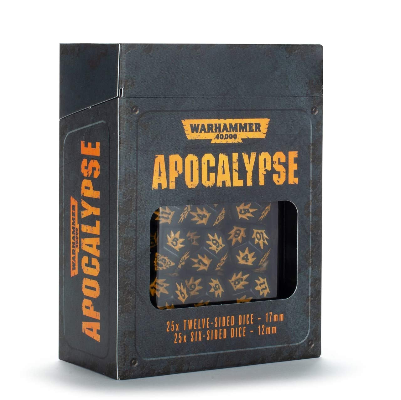 Warhammer 40K Apocalypse Dice Set 25x D12s 25x D6s 40-42