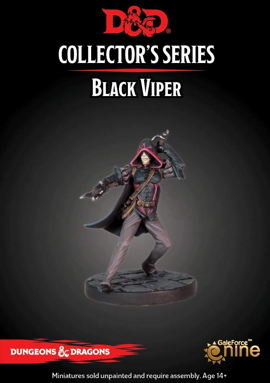 Gale Force Nine Dungeons & Dragons Collector's Series Black Viper GF9 71072