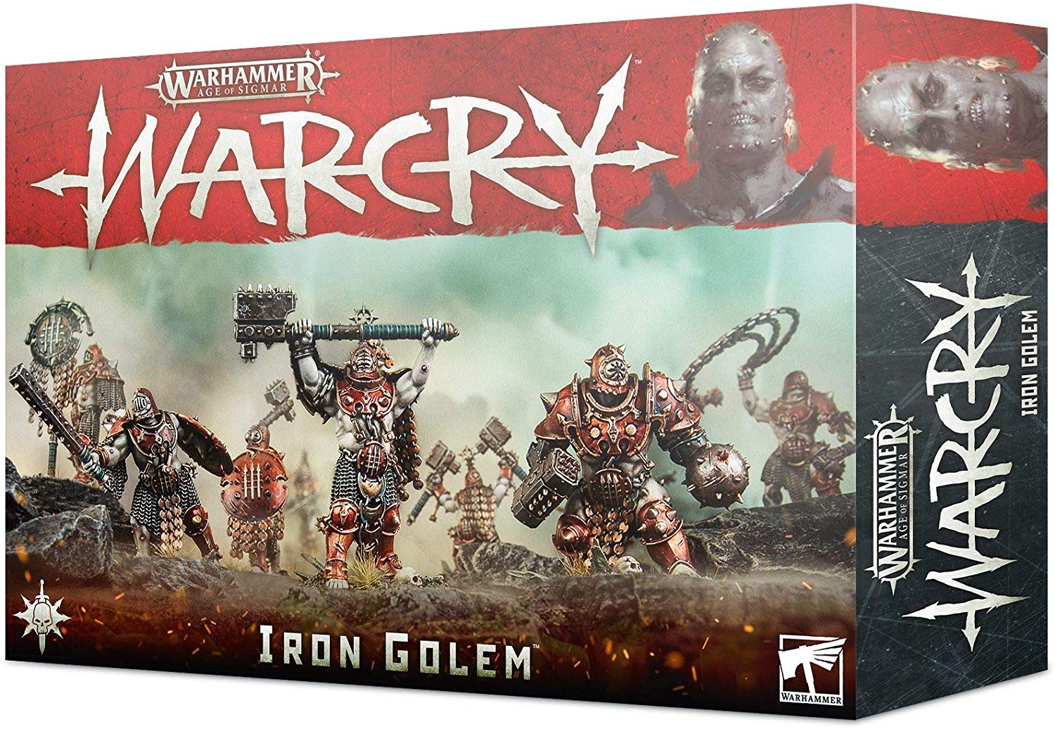 Games Workshop Warhammer Age of Sigmar Warcry Iron Golems 111-20