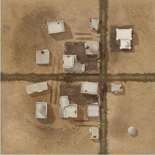 Gale Force Nine Tanks Game Mat El Alamein 36in by 36in TANKS64