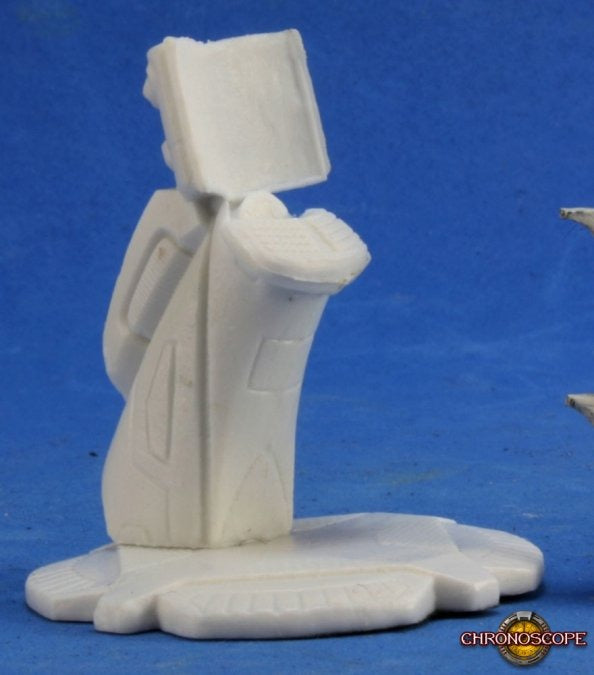 Reaper Miniatures 80014 Bones – Chrono Garvin Markus, Nova Hero | 25 Mm Miniaturfigur | Unbemalt & Fertig Zum Gestalten