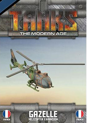 Gale Force Nine Tanks The Modern Age Gazelle French Helicopter MTANKS27