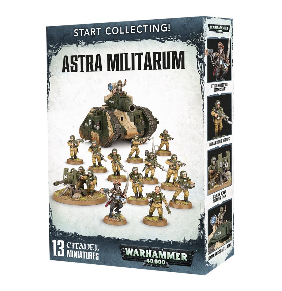 Warhammer 40,000 40k Astra Militarum Start Collecting GWS 70-47