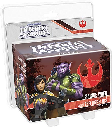 Fantasy Flight Games Star Wars Imperial Assault Sabine Wren & Zeb Orrelios Pack