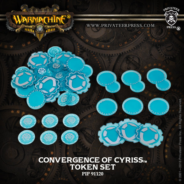 Privateer Press Mk III Convergence Token Set (40) PIP 91120