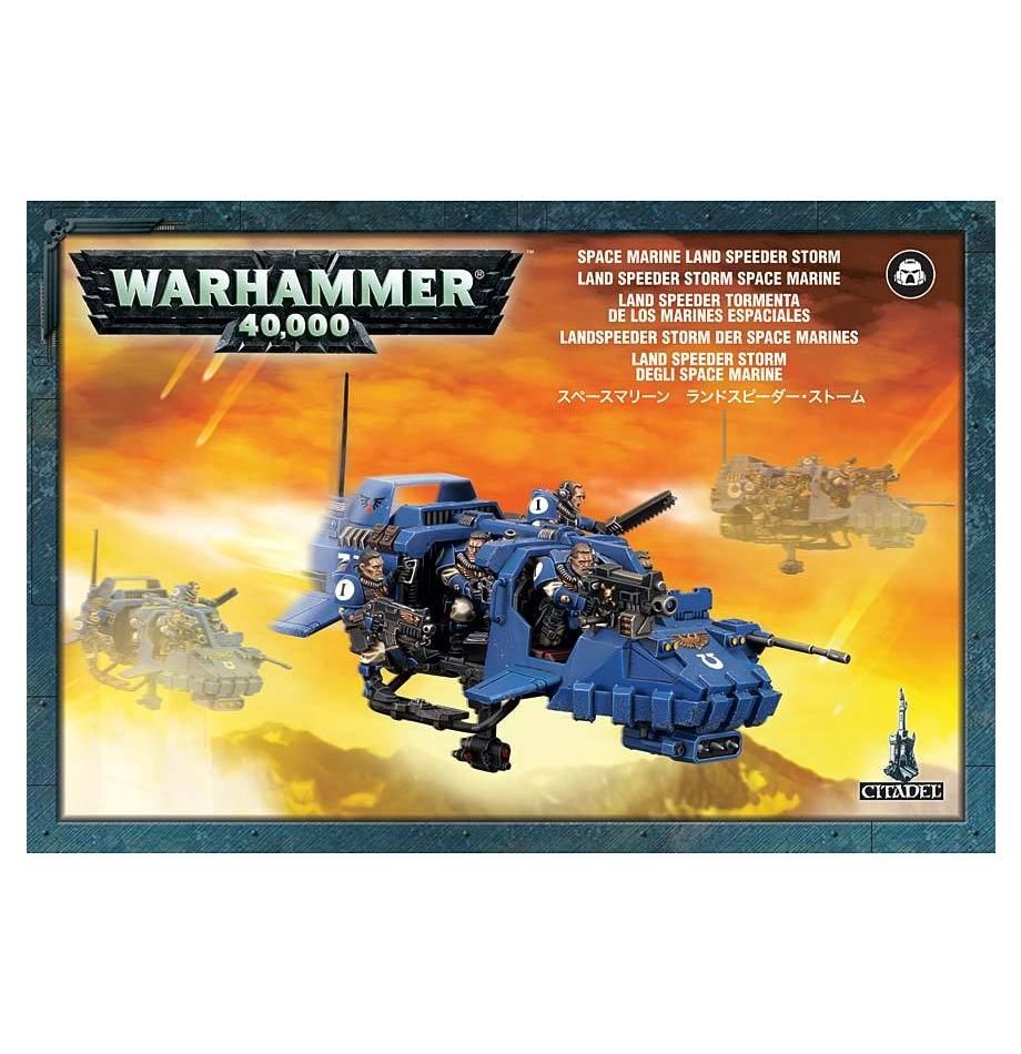 Games Workshop Warhammer 40k Space Marines Land Speeder Storm GWS 48-35