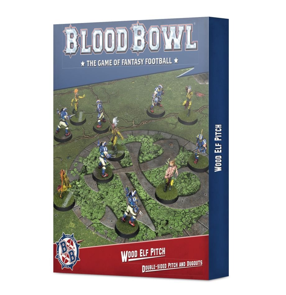 Games Workshop Blood Bowl Wood Elf Pitch 200-68