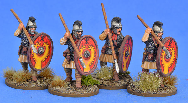 Gripping Beast SAGA Roman Hearthguard on Foot (4) GPB AAR03