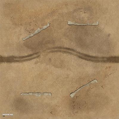 Gale Force Nine Tanks Kasserine Pass Mat TANKS51