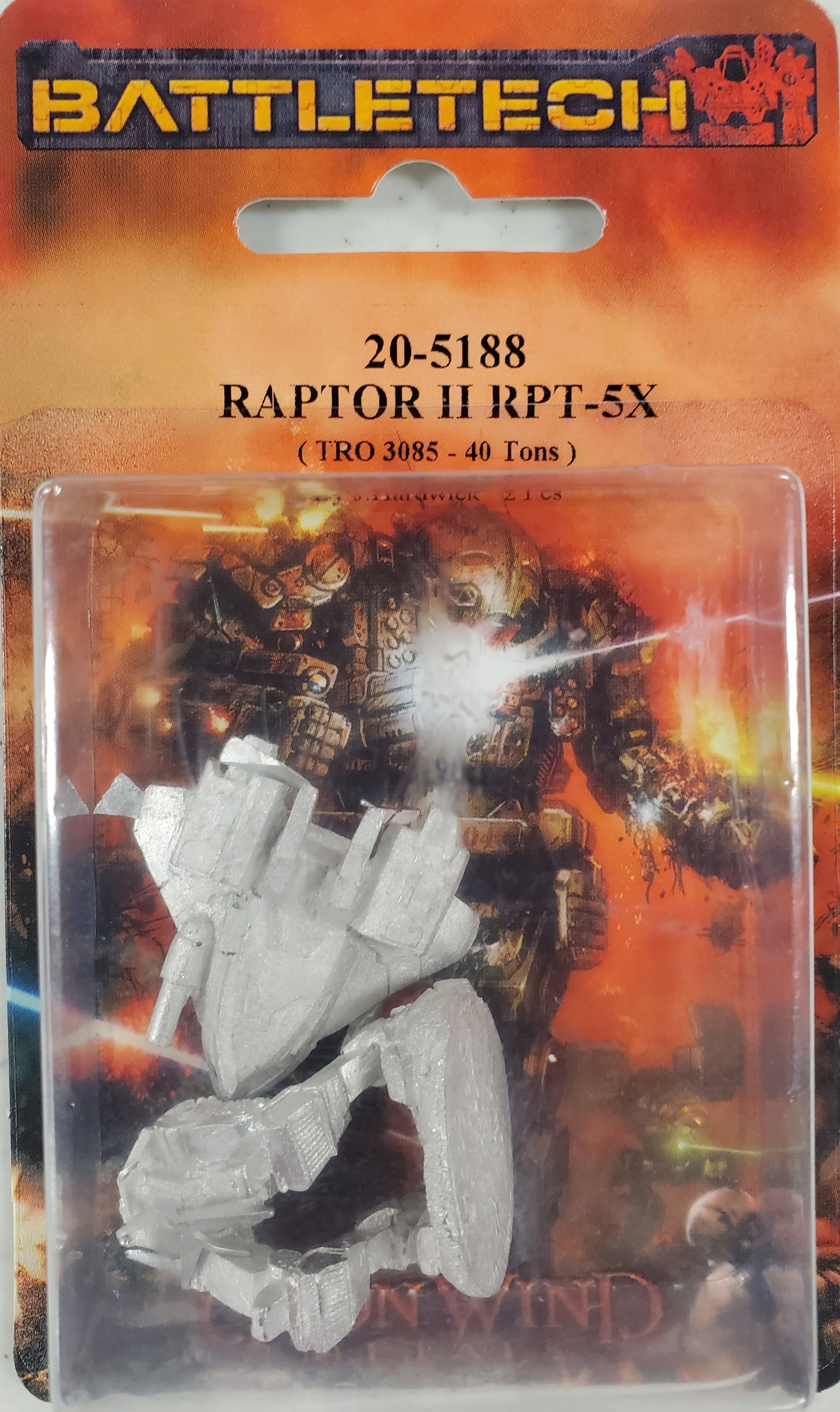 Iron Wind Metals Battletech 20-5188 Raptor II RPT-5X