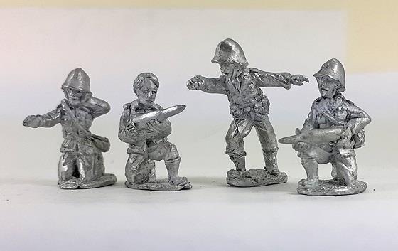 Great Escape Games 28mm WW2 Bulgarian Anti-Tank Gun Crew