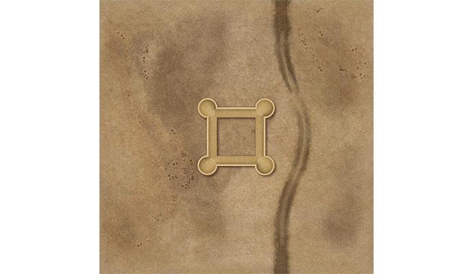 Gale Force Nine Tanks Game Mat Italian Fort 36in by 36in TANKS57