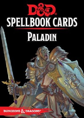 Gale Force Nine D&D Paladin Spellbook Cards Version 3 GF9 C56640000