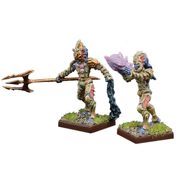 Kings of War Trident Realm of Nauritica Naiad Centurion/Envoy MGE KWR203