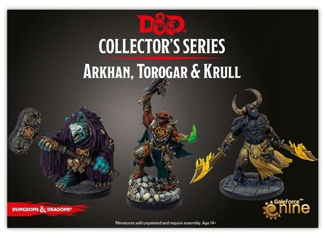 Gale Force Nine D&D Collector's Series Arkhan the Cruel & The Dark Order