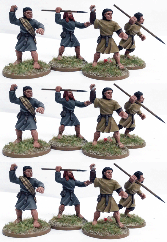 Gripping Beast SAGA Pict Hunters Javelins (Levy) (12) GPB AAP06