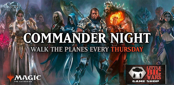 Thursday night commander!