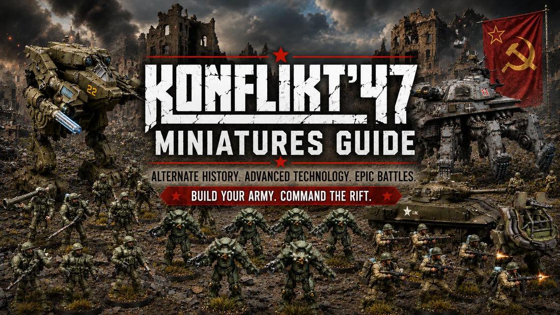 Konflikt '47 Miniatures Guide: Best Starter Sets, Factions & Army Building Tips