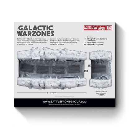 Galactic Warzones: Rebel Outpost - Trenchlines BB744