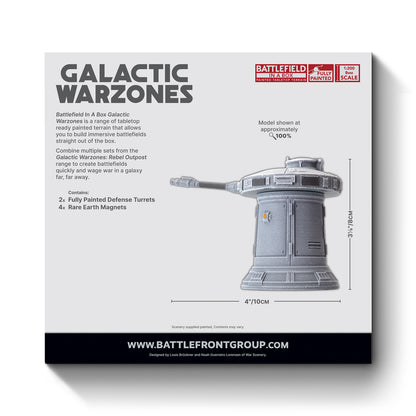 Galactic Warzones: Rebel Outpost - Defense Turrets (x2) BB741