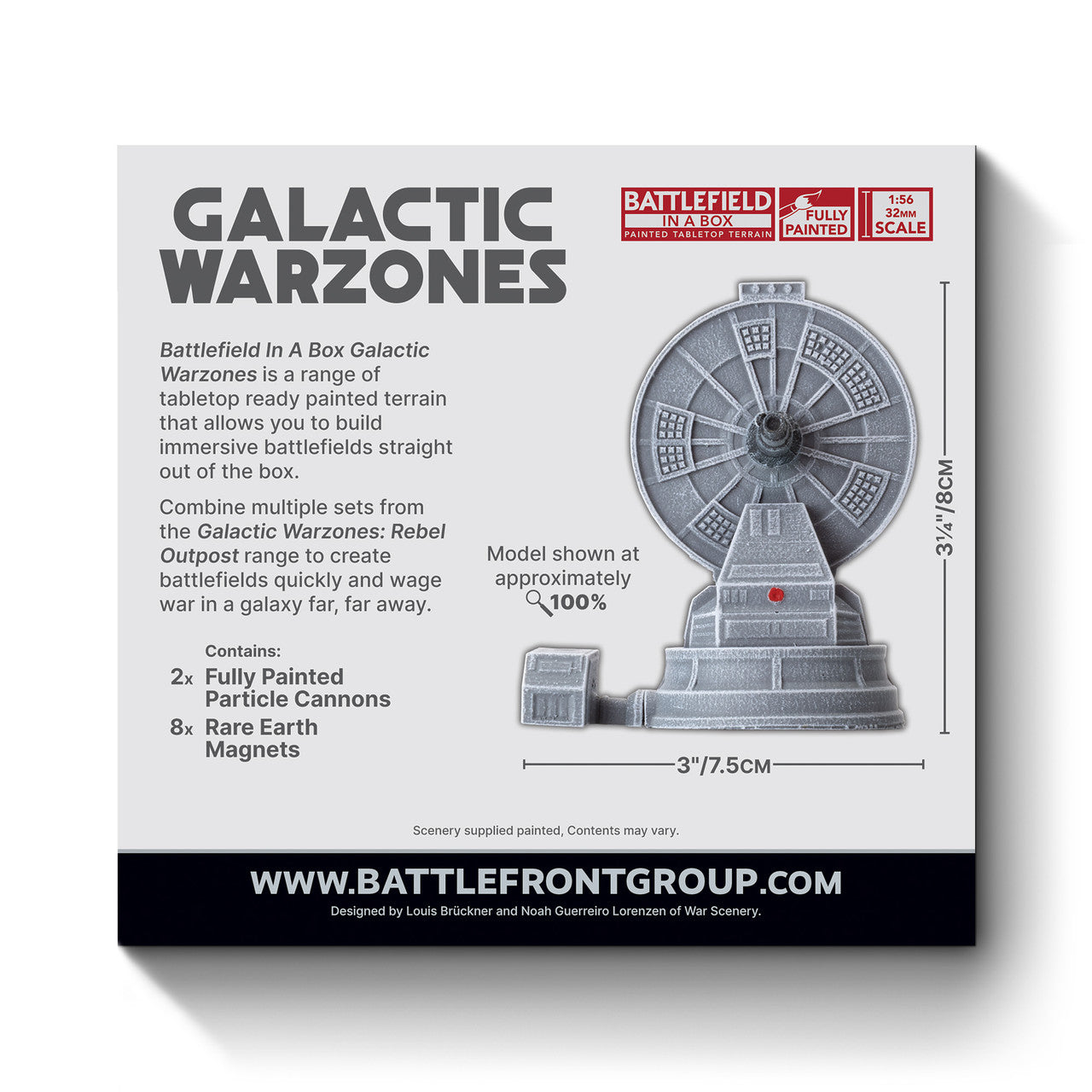 Galactic Warzones: Rebel Outpost - Particle Cannons (x2) BB747