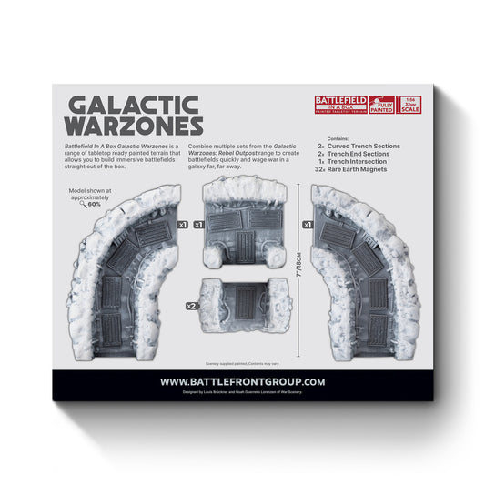 Galactic Warzones: Rebel Outpost - Trenchlines Expansions BB750