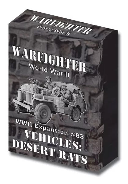 DVG Warfighter: WWII Expansion #85 – Veicoli Desert Rats – Gioco Da Tavolo Nuovo - Foto 2