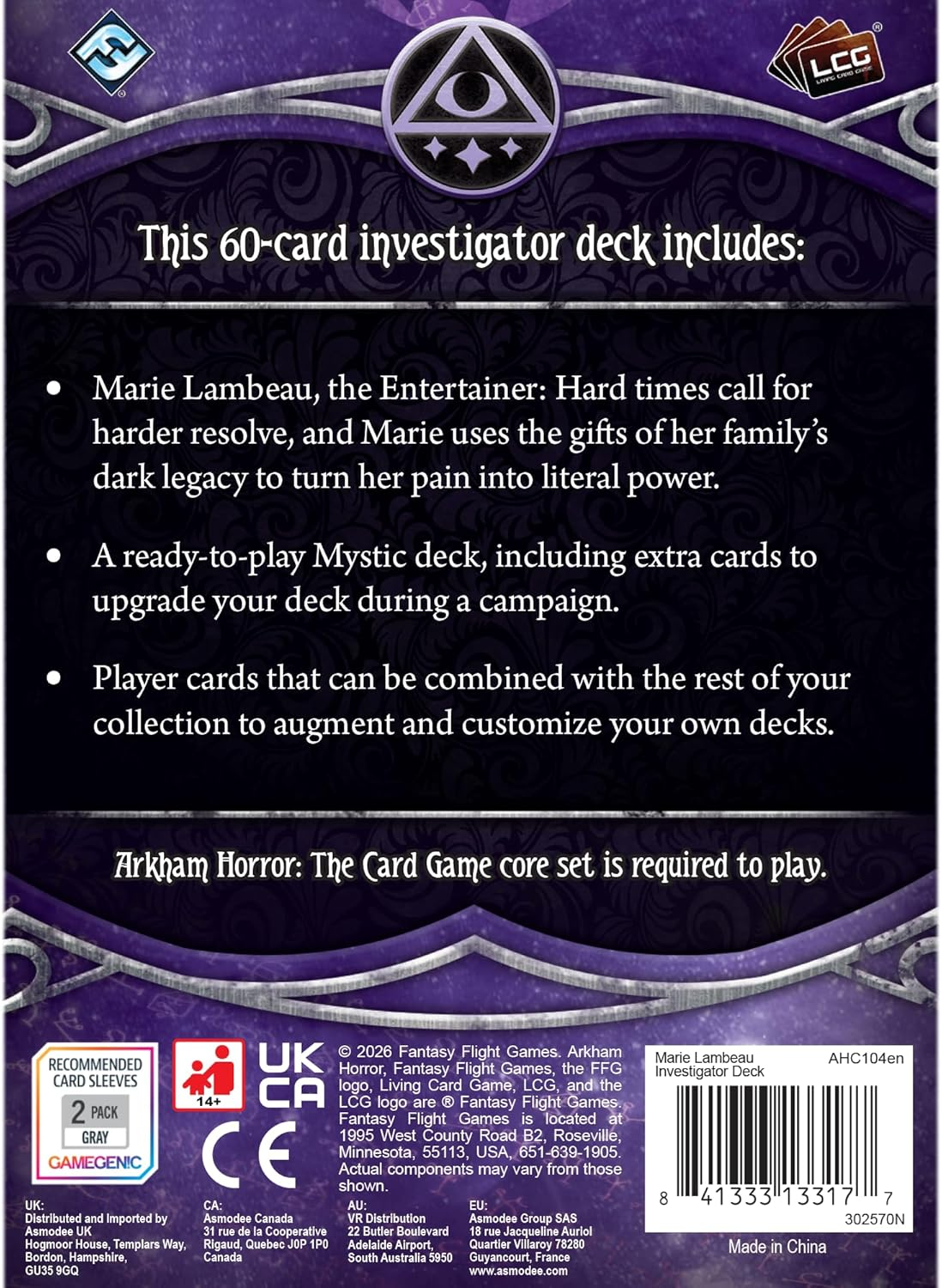 FFG AHC104 ITEM IMAGE 3