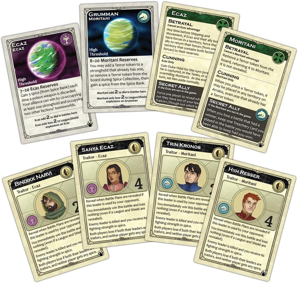 Gale Force Nine Dune Un Gioco Di Conquista Di Diplomazia E Tradimento Versione Francese Gale Force Nine Dune Un Gioco Di Conquista Di Diplomazia E Tradimento Versione Francese
