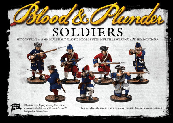 Firelock Games Blood and Plunder: Plastic Soldiers FLK 0116