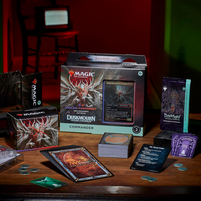 mtg duskmourn commander precons Duskmourn: Endless Punishment Commander Deck – Magic: The Gathering