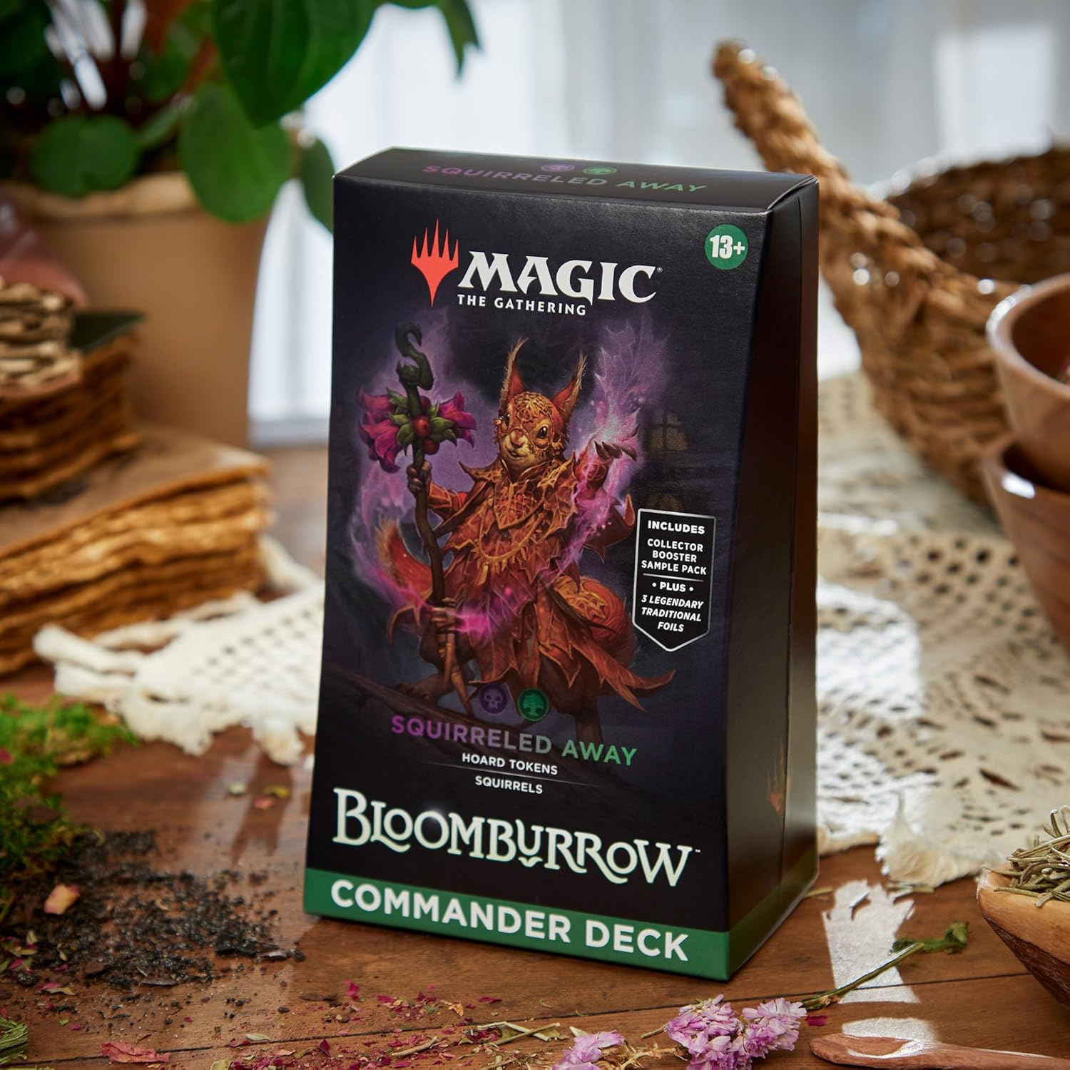 Bloomburrow: Squirreled Away Commander Deck Magic: The Gathering Precon | Little Big Wars Bloomburrow: Squirreled Away Commander Deck Magic: The Gathering Precon | Little Big Wars