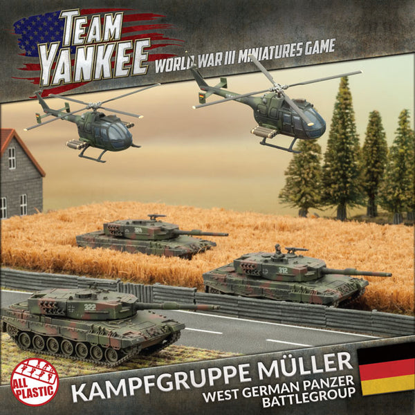 Team Yankee Kampfgruppe Muller New Plastic Army By Battlefront TGRAB2