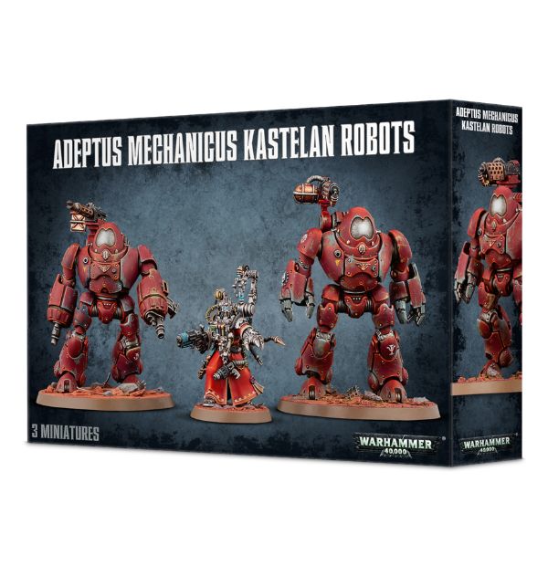 Games Workshop Warhammer 40,000 Adeptus Mechanicus Kastelan Robots 59-16