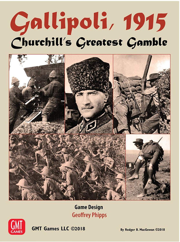Gallipoli, 1915, Churchill's Greates Gamble GMT 1806