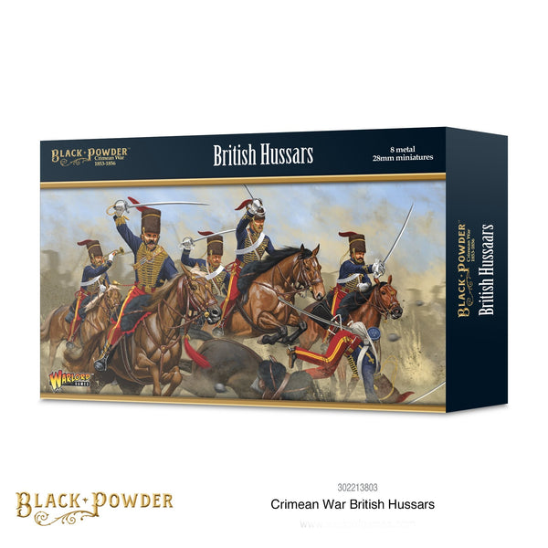 Warlord Games Crimean War British Hussar Cavalry Miniatures 8 28mm Figures